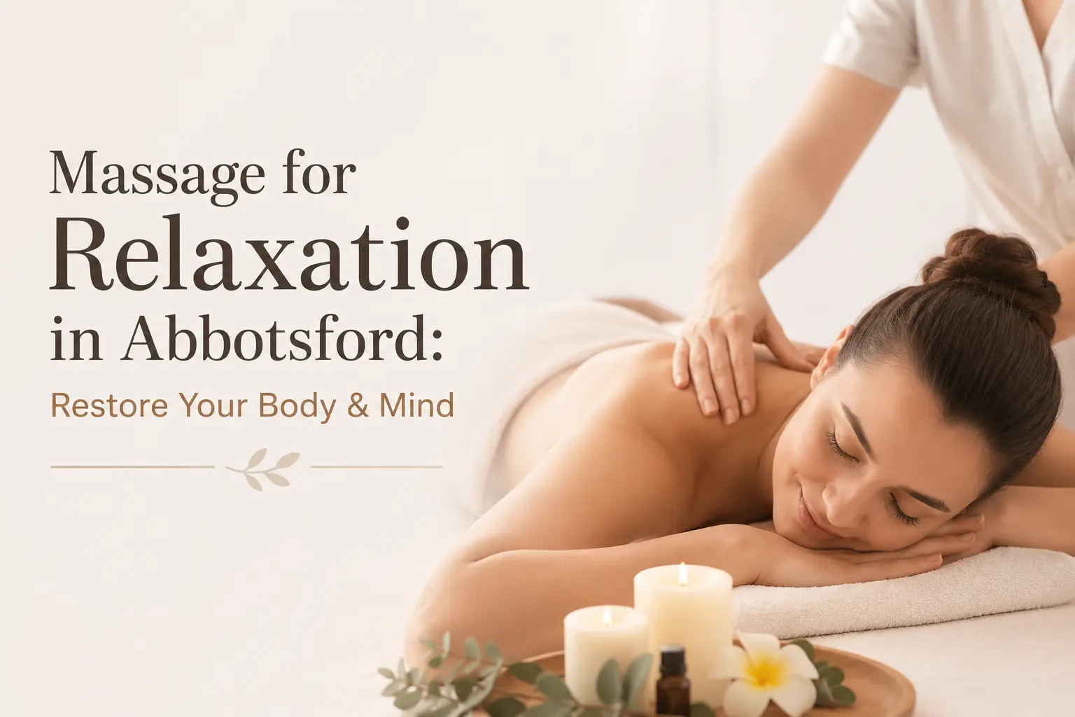 realxation massage therapy in abbotsford