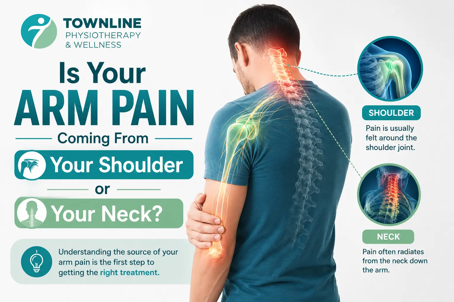 Physio Jimmy’s Insights: Is Your Arm Pain Coming From Your Shoulder or Your Neck?